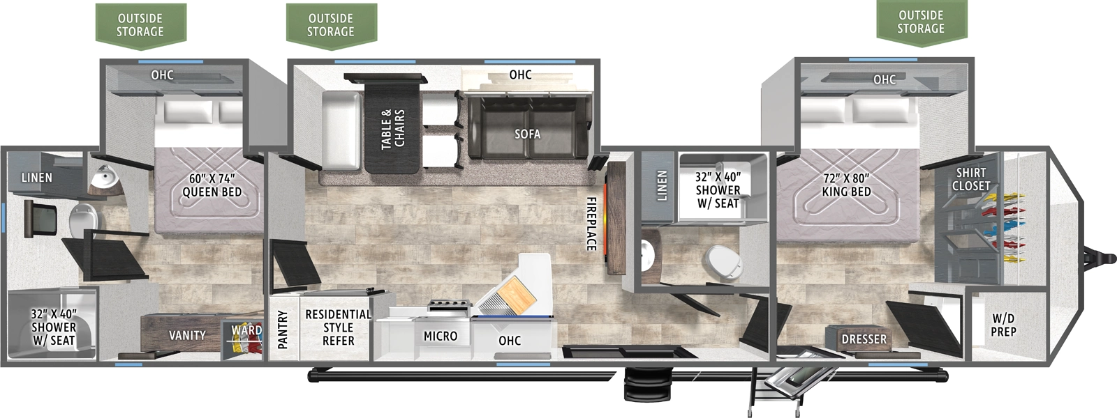 Puma Vista 39DBT Floorplan